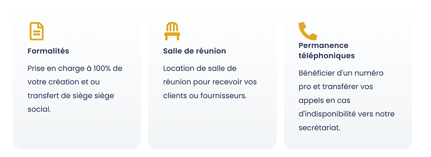 Les services de belldom